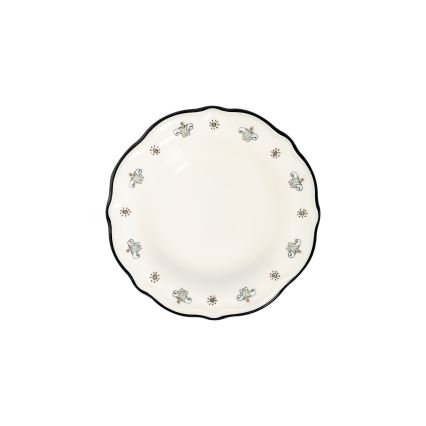 24-delni jedilni servis, pisan, iz porcelana