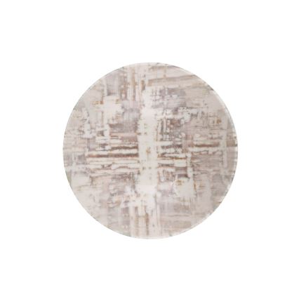 24-delni jedilni servis rjav/bel porcelan