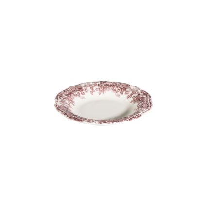 24-delni jedilni servis v beli ali rožnati barvi, iz porcelana