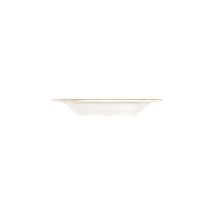 24-delni jedilni servis v beli/zlati barvi, porcelan