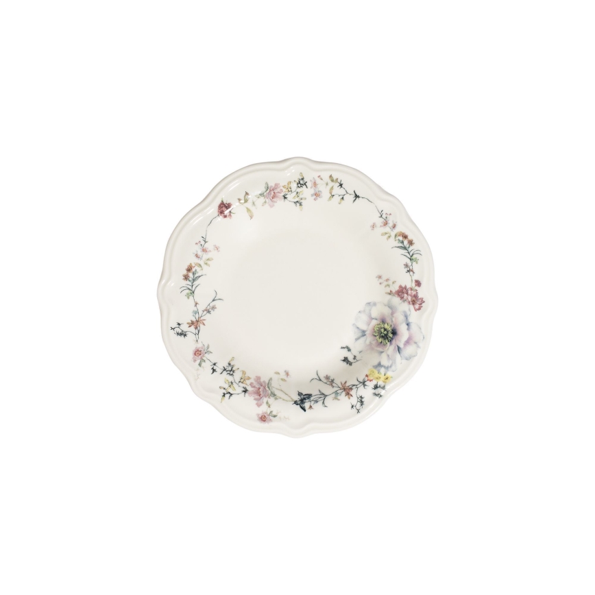 24-delni jedilni servis, večbarven, iz porcelana