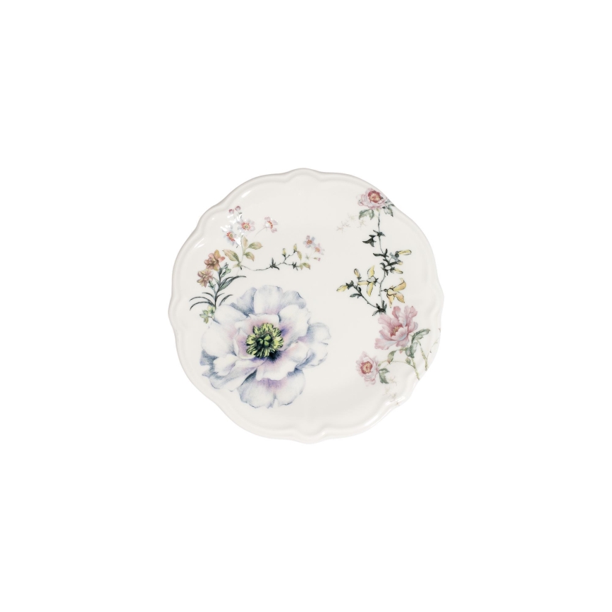 24-delni jedilni servis, večbarven, iz porcelana