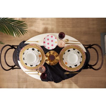 24-delni jedilni servis, večbarven/porcelan