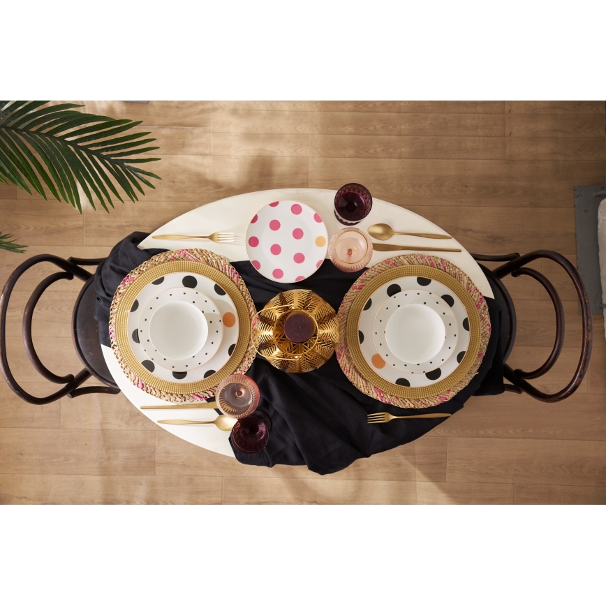 24-delni jedilni servis, večbarven/porcelan