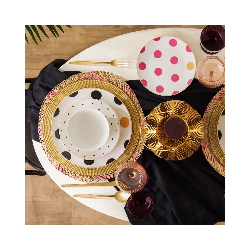 24-delni jedilni servis, večbarven/porcelan