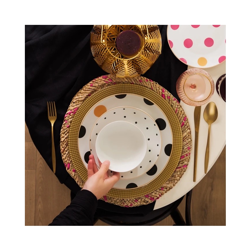 24-delni jedilni servis, večbarven/porcelan