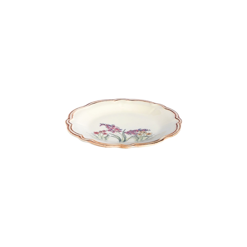 24-delni jedilni servis, večbarven porcelan