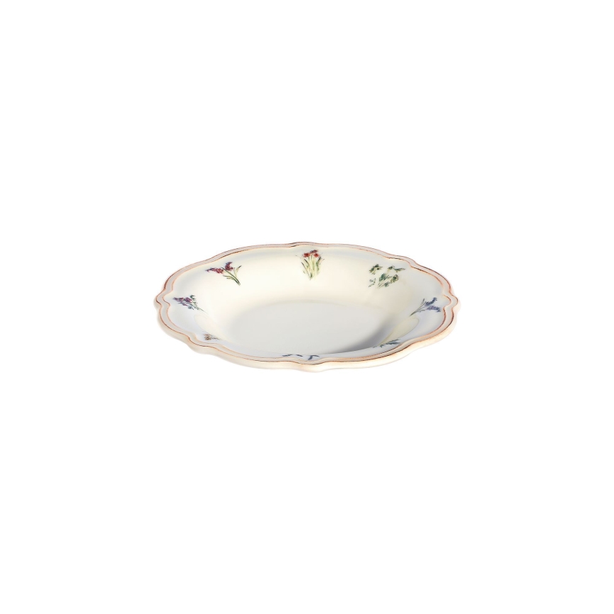 24-delni jedilni servis, večbarven porcelan