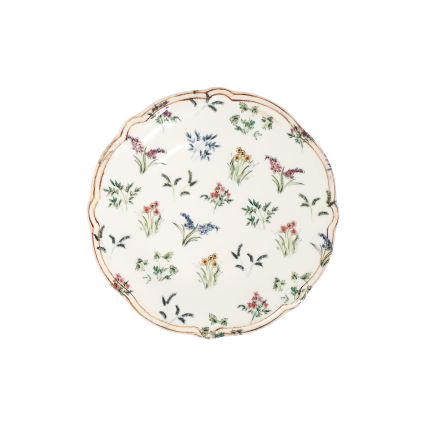 24-delni jedilni servis, večbarven porcelan