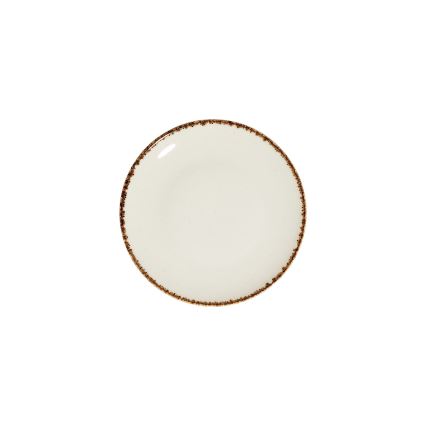 24-delni jedilni set, bel/bež, iz porcelana
