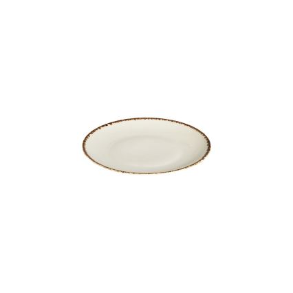 24-delni jedilni set, bel/bež, iz porcelana