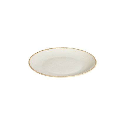 24-delni jedilni set, bel/bež, iz porcelana