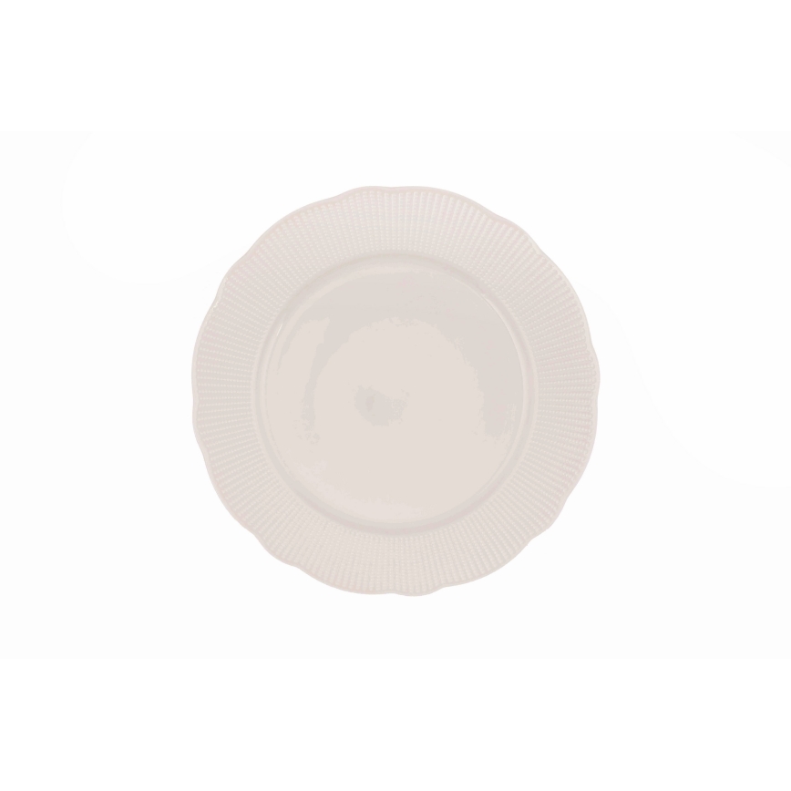 24-delni jedilni set bel/porcelan