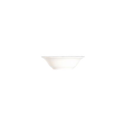 24-delni jedilni set, bel/srebrn, iz porcelana