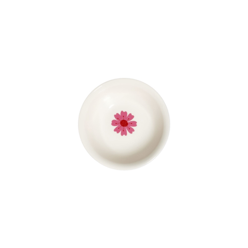 24-delni jedilni set iz porcelana, na voljo v beli, rdeči ali zeleni barvi