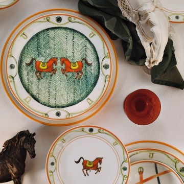 24-delni jedilni set, pisan, porcelan