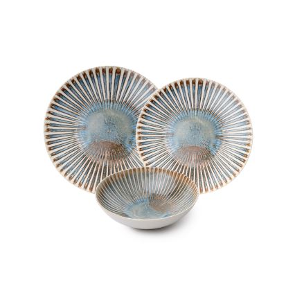 24-delni komplet jedilnega posodja, večbarven/porcelan