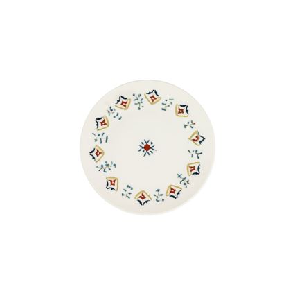 24-delni večbarven jedilni servis iz porcelana