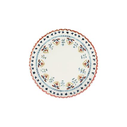 24-delni večbarven jedilni servis iz porcelana