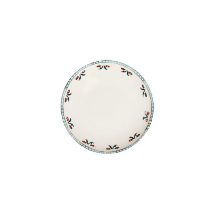 24-delni večbarven jedilni servis iz porcelana