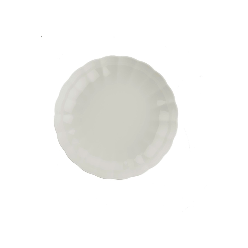 27-delni jedilni servis, bel/porcelan