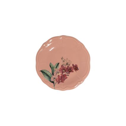 27-delni jedilni servis, roza/bela, porcelan