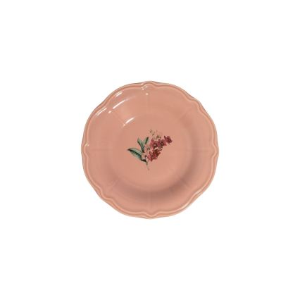 27-delni jedilni servis, roza/bela, porcelan