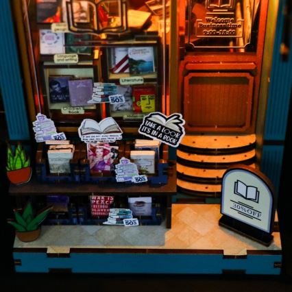 2Kids Toys - 3D sestavljanka LED Knjižne konice Knjižna duša 2xAAA