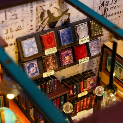 2Kids Toys - 3D sestavljanka LED Knjižne konice Knjižna duša 2xAAA