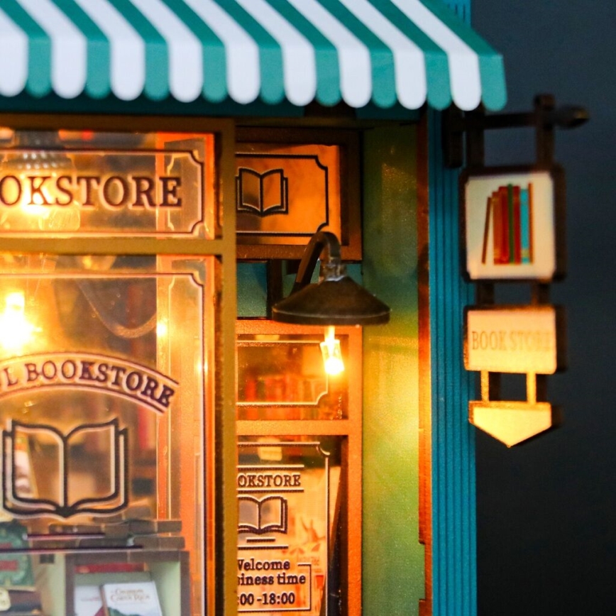 2Kids Toys - 3D sestavljanka LED Knjižne konice Knjižna duša 2xAAA