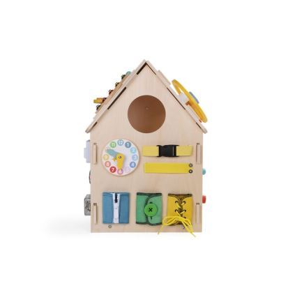 2Kids Toys - Activity tabla hiša bež