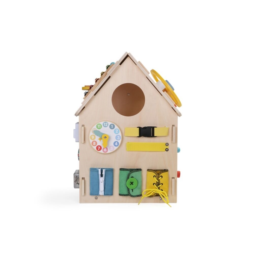 2Kids Toys - Activity tabla hiša bež
