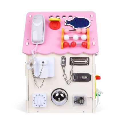 2Kids Toys - Activity tabla hiša roza