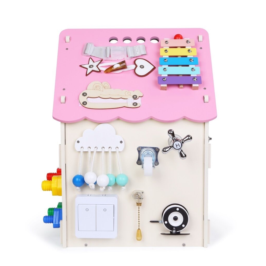 2Kids Toys - Activity tabla hiša roza