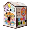 2Kids Toys - Aktivna plošča Hišica, bela