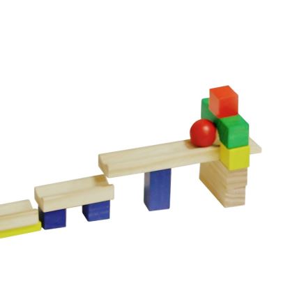 2Kids Toys - Barvno leseno domino, 800 kosov