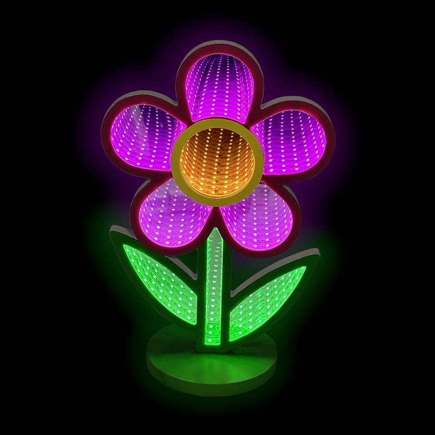 2Kids Toys - LED Neon namizna dekoracija LED/USB cvet