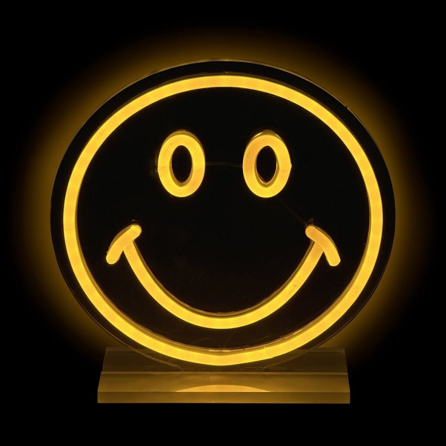 2Kids Toys - LED Neon namizna dekoracija LED/USB smiley