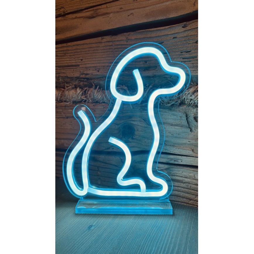 2Kids Toys - LED Neonska namizna dekoracija LED/USB pes