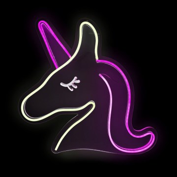 2Kids Toys - LED Neonska stenska dekoracija LED/USB samorog