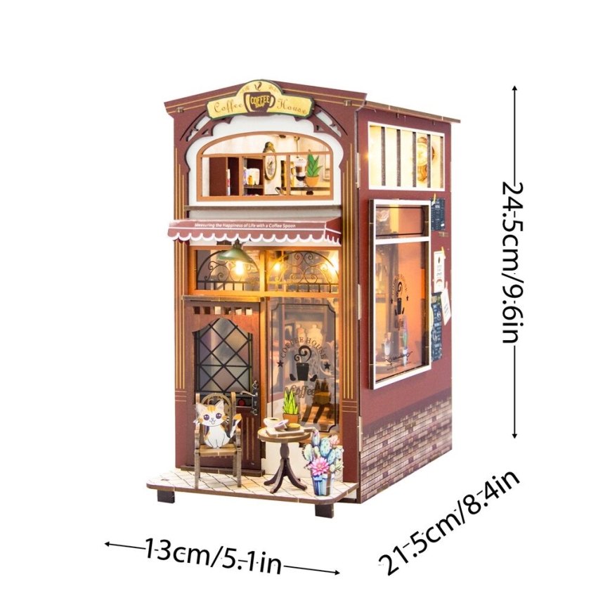 2Kids Toys - LED Opora za knjige Kava 2xAAA