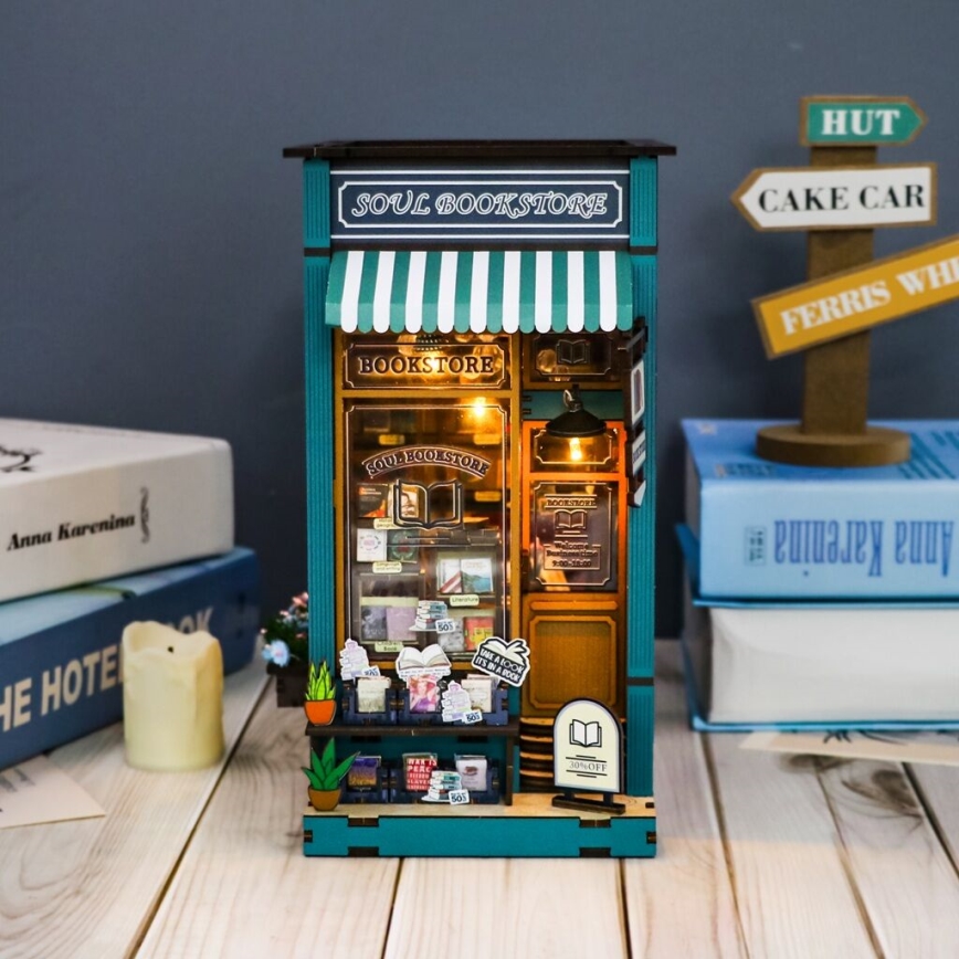 2Kids Toys - LED Opora za knjige Soul bookstore 2xAAA