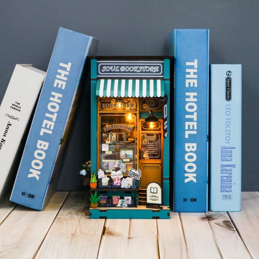 2Kids Toys - LED Opora za knjige Soul bookstore 2xAAA