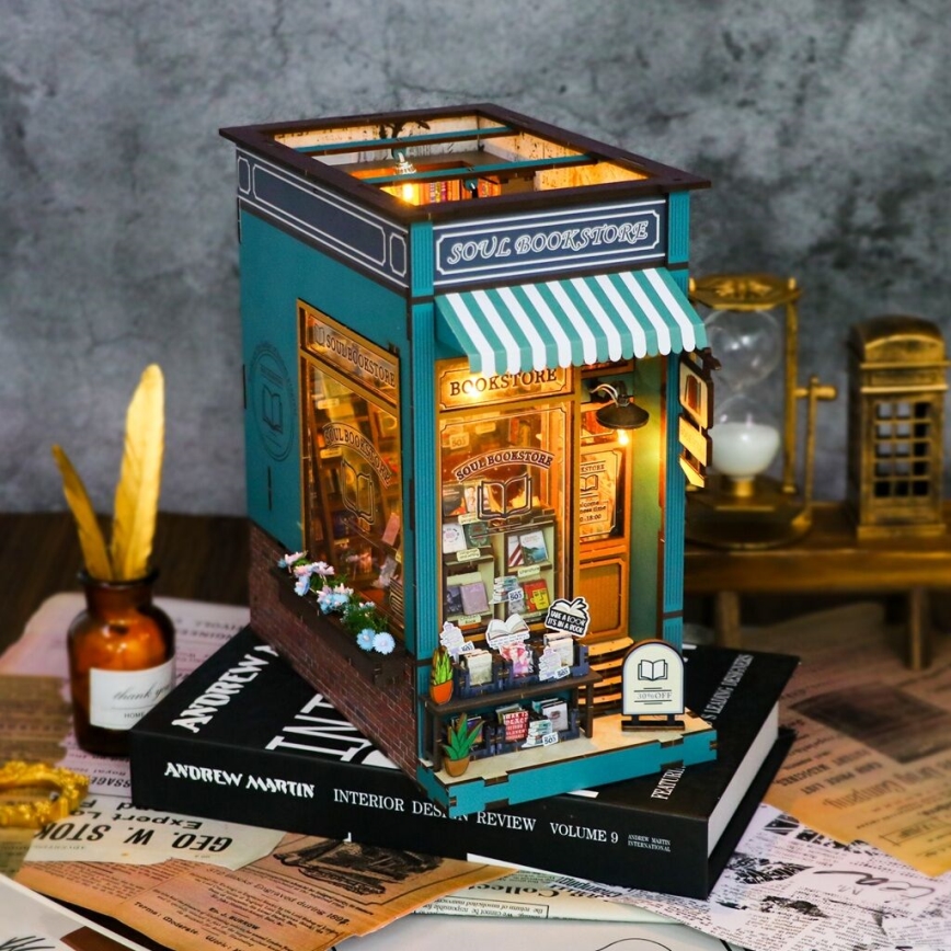 2Kids Toys - LED Opora za knjige Soul bookstore 2xAAA