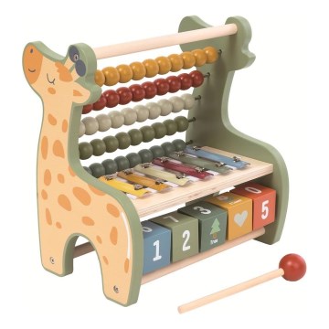 2Kids Toys - Lesena večnamenski abacus Giraffe