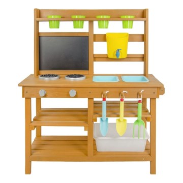 2Kids Toys - Lesena vrtna kuhinja
