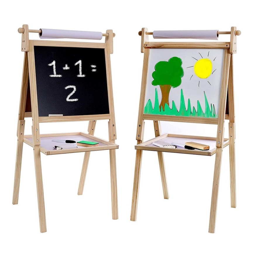 2Kids Toys - Magnetna dvostranska lesena tabla