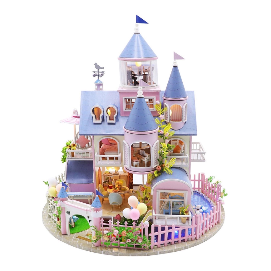 2Kids Toys - Otroška hiša Pravljični grad 2xAAA