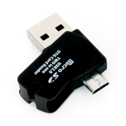 4v1 MicroSDHC 16GB + SD adapter + MicroSD bralnik + OTG adapter