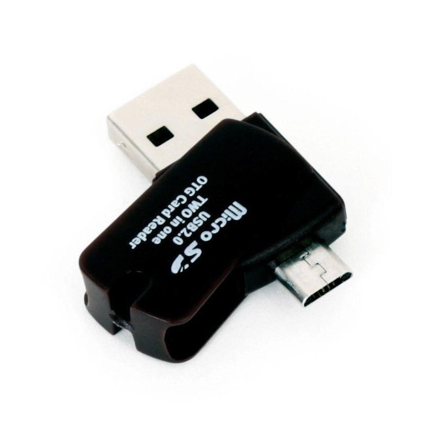 4v1 MicroSDHC 16GB + SD adapter + MicroSD bralnik + OTG adapter